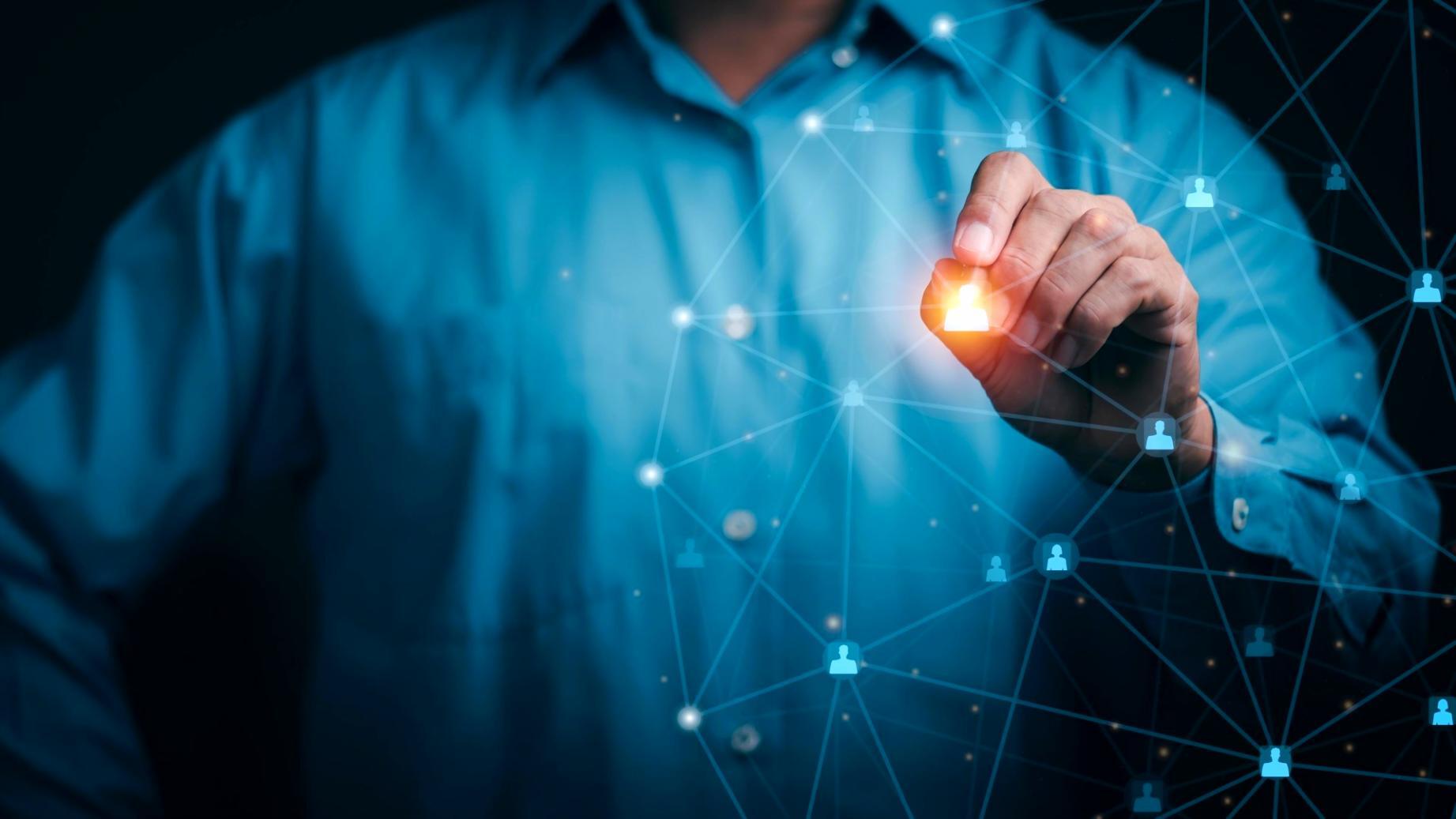 Financiële data visualisatie met trends